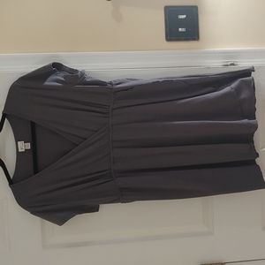 Venezia v-neck cotton mini dress. Size 14/16